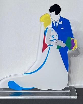 Marco Lodola, Forever, plexiglass 30x29x7