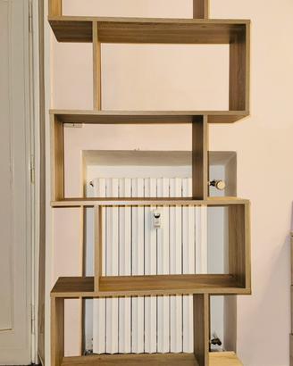 Splendida Libreria Geometrica in Rovere Chiaro