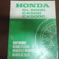GL500DCX500 CX500C MANUALE OFFICINA X MANUTENZIONE