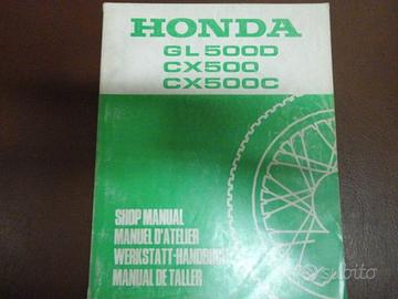 GL500DCX500 CX500C MANUALE OFFICINA X MANUTENZIONE