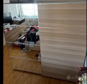Armadio Ikea con specchio