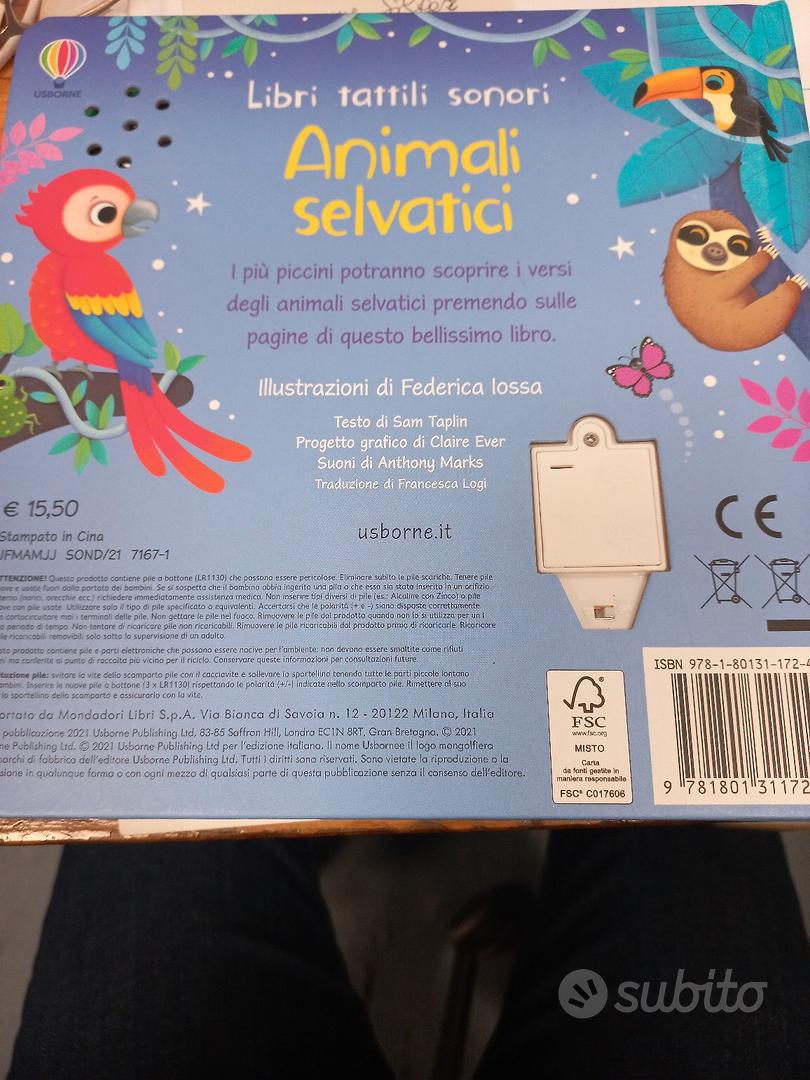 libro tattile sonoro animali selvatici - Tutto per i bambini In vendita a  Torino