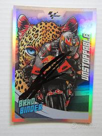 Card panini Motogp 2024 con autografo B.Binder