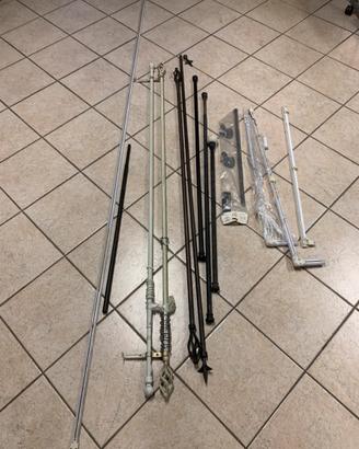 Bastoni per tende di varie misure