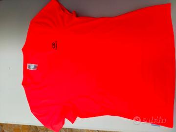 Maglietta running /palestra Kalenji arancione 