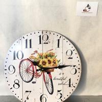 orologio parete orologi segnaora bicicletta giraso