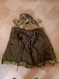 Giacca giubbino parka vegetato 