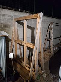 cavalletto legno