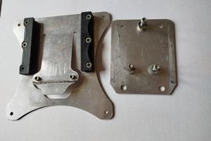 Portatarga universale estraibile Enduro