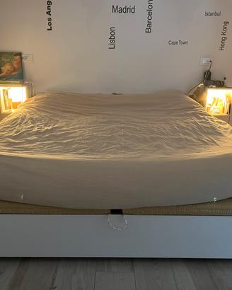 Letto matrimoniale contenitore 160x200