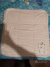 copertina double face per neonata