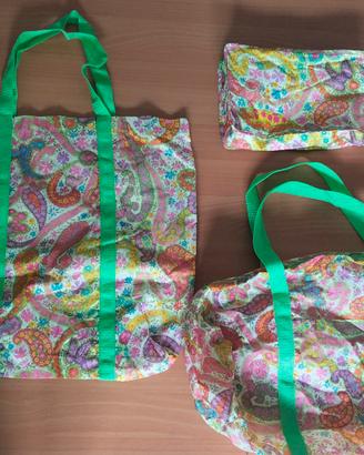 borse e beauty  vivace motivo paisley 