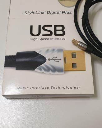 CAVO USB A-USB B MIT STYLELINK DIGITAL PLUS 2 M