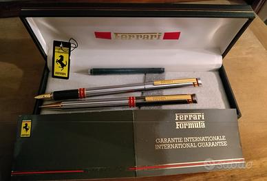 FERRARI FORMULA  PENNA STILOGRAFICA ANNI 80 + BIRO