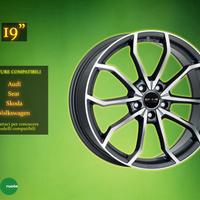 Cerchi in Lega Mak 19" Audi seat e altre