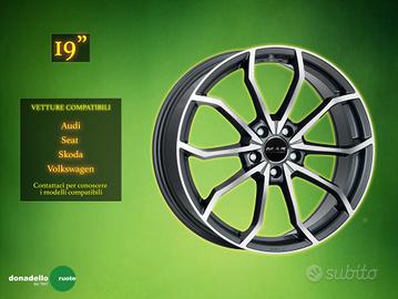 Cerchi in Lega Mak 19" Audi seat e altre