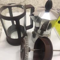 Moka  con contenitore per cappuccino