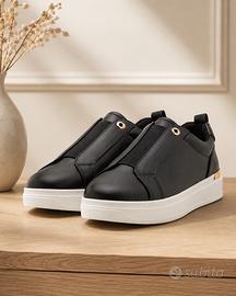 Sneakers nere Anna Field con dettagli oro
