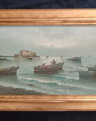 Radames Scoppa ( 1877-1957) dipinto olio su