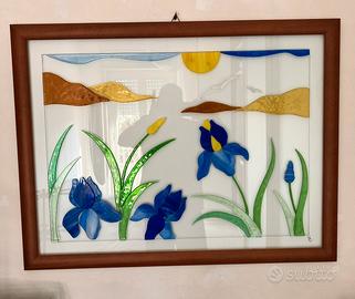 Quadro in vetro di Murano