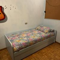 Letto singolo con letto estraibile 150