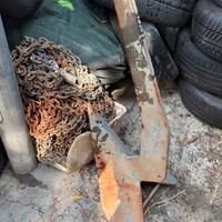 Ancora ROCNA da 25kg con catena di 100 metri