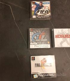 blocco giochi PlayStation 1 
