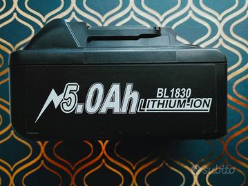 Batterie 18V 5.0Ah Compatibili Makita BL1830