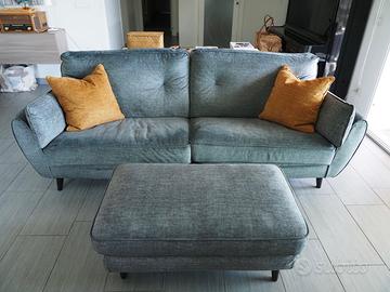 Divano + Pouf Poltrone e Sofà