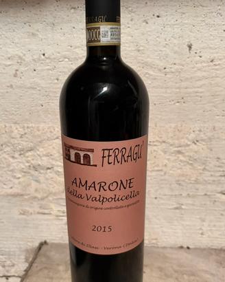 Bottiglie vino varie