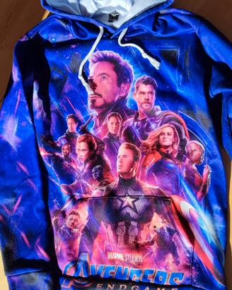 Felpa supereroi Avengers Endgame