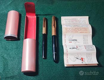 Collezione di penne aurora oro 18k