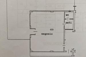 Negozio piano terra, magazzino e garage interrato