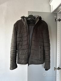 Giubbotto bomber effetto camoscio Zara uomo
