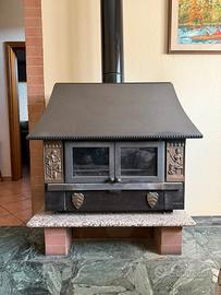 Stufa a legna in ghisa