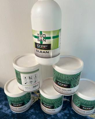 Pittura  lavabile idrorepellente alta copertura