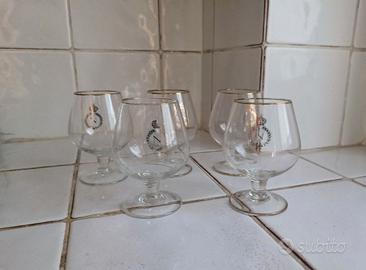 bicchieri da brandy vintage