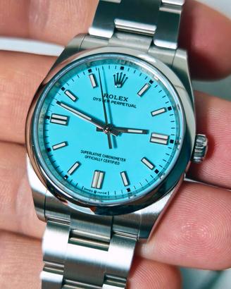 Rolex OP 36mm Tiffany 126000 Top 10/2025 ITA full