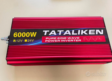 Inverter di potenza a onda sinusoidale pura 6000W