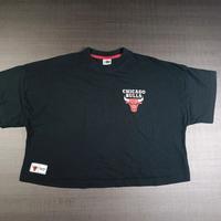 T shirt crop Chicago Bulls M Donna