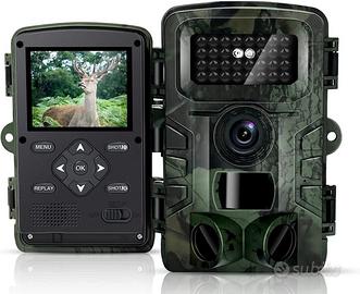 FOTOCAMERA CACCIA 12MP 1080P HD LCD 2.4" IMPERMEAB