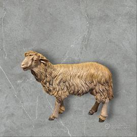 Pecora Capra Caprone Animale x Pastore x Presepe 