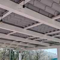 Tettoia in legno 10x5 