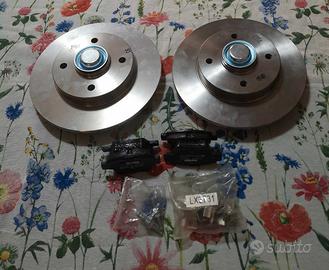 DISCHI FRENO POSTERIORI + PASTIGLIE PEUGEOT 207 GT