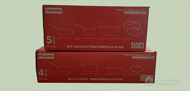 Batteria Pentole Rame Professional - NUOVA