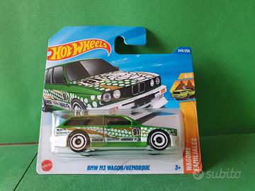 hot wheels BMW M3 wagon verde