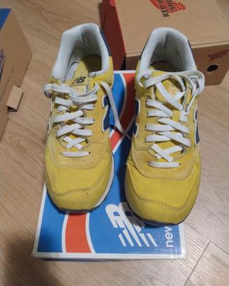 New Balance 574 Giallo / Blu - N. 41.5