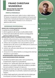 Lavoro come cameriere