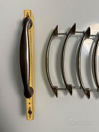 23 Maniglie per mobili da cucina in acciaio lucido