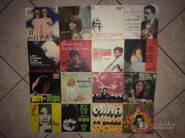 Dischi in vinile anni 60 e 70